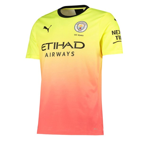 Camiseta Manchester City 3ª Kit 2019 2020 Naranja